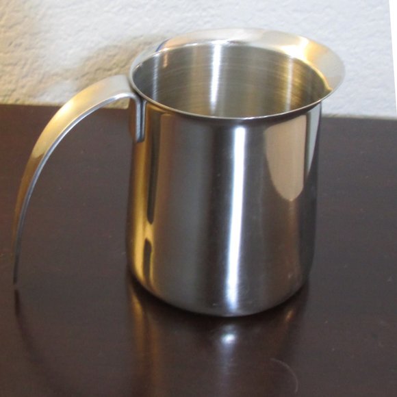 Krups Frothing Jug Cream Pitcher Stainless Steel 18-8 Made in PRC - Picture 3 of 5